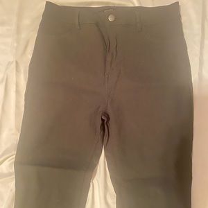 F21 Dark Green Jeggings